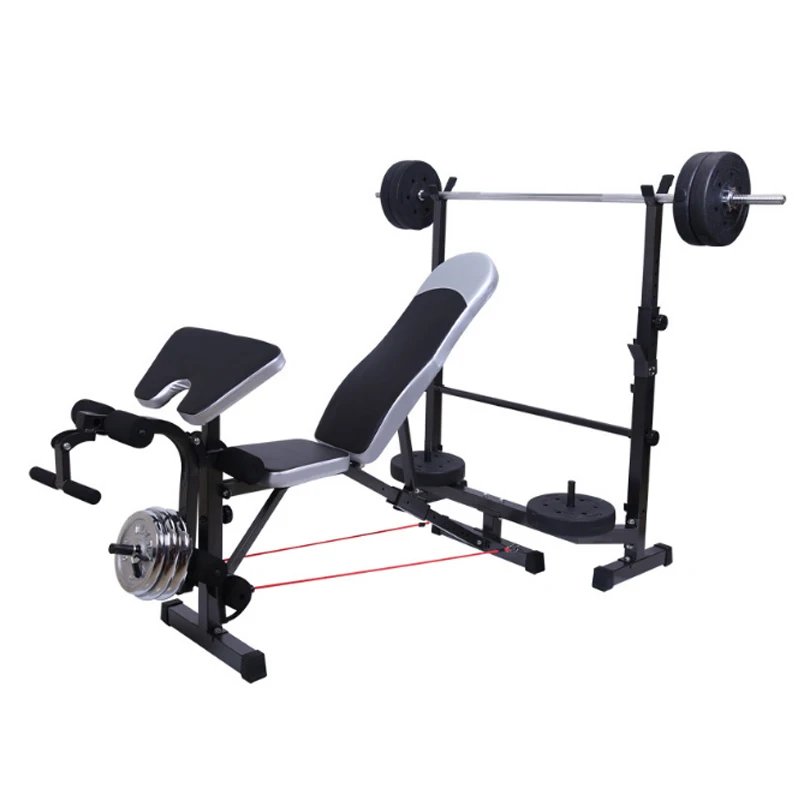 Регулируемый Многофункциональный тренажер для фитнеса и тяжелой