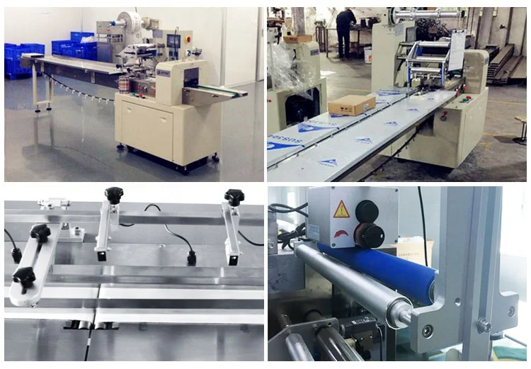 Full Automatic Dates Packaging Machine Horizontal Bread Packing Machinery for Wholesales