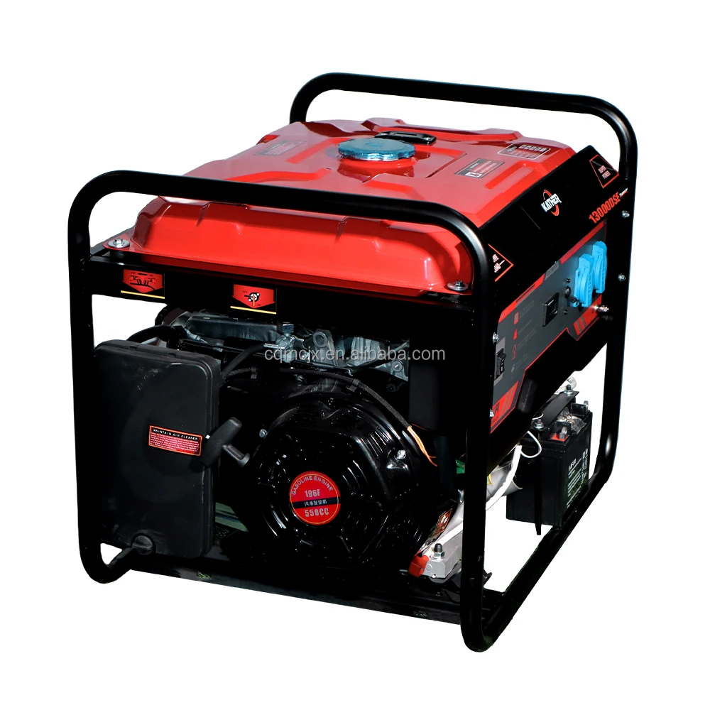 Engine 5kw 6.5kw 8kw 8kva 10kw 10kva 8500w Power 220v/380v 3 Phase Recoil / Electric Gasoline Petrol Genset Power AC Generator details