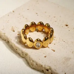 Rings Textured Punk Shopping Online Cristamas Tears Dripped with Water Handicraft 2026 Smooth Beach Designer Ring