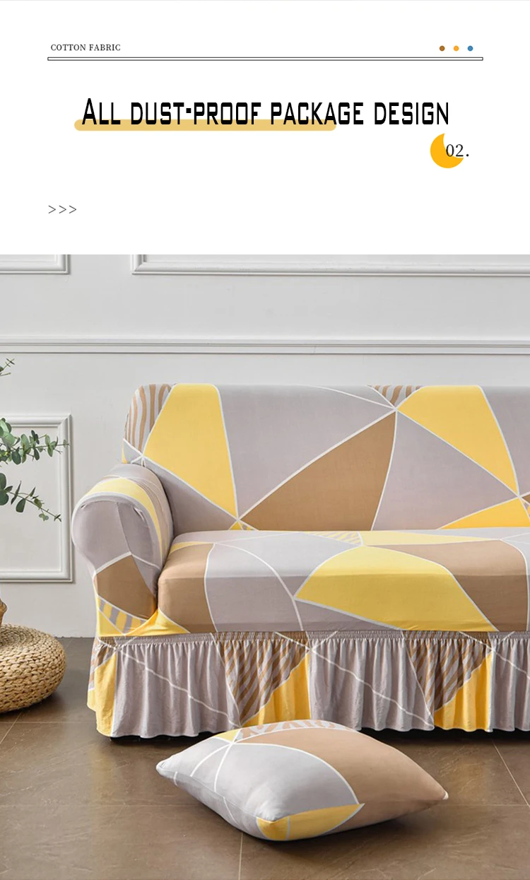 High Quality Couch Covers Seats Slipcover Stretch Spandex Dust Proof