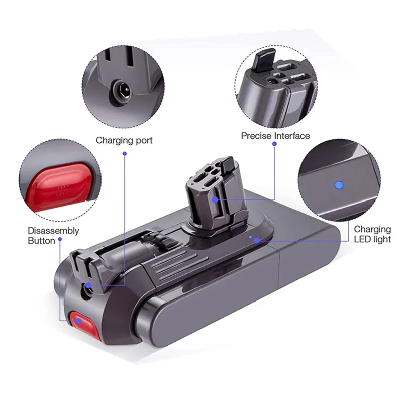 Replacement 4200mah 25.2v Dysons V11 Battery For Dysons Absolute Extra