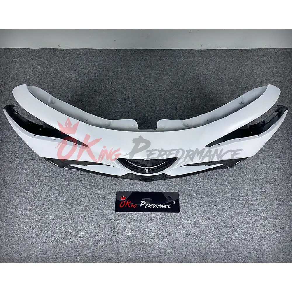 GTAMスタイルカーボンファイバー製フロントバンパーキット - アルファ