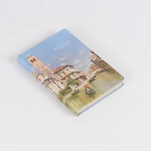 Custom Artistic A5 Office Notebook Durable Thermal Bound Hardcover Business Scene Collectible Notebook for Office Use