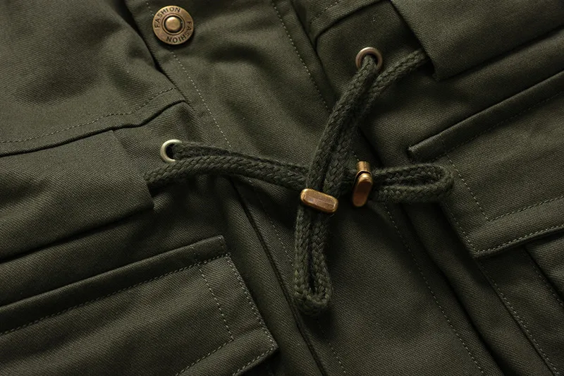 Men's Winter Parka Coat With Detachable Hood For Men_voghion.com