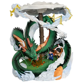 22CM Hot Sale Dragons Ball DBZ Figures Shenron Goku Model PVC Doll Home Decoration Action Anime Figures for collection