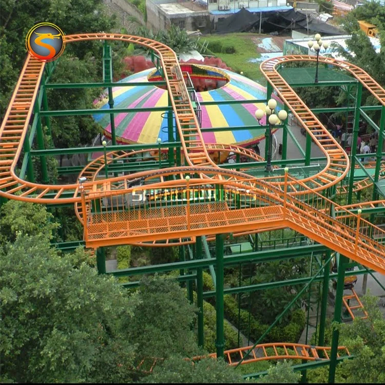 Лидер продаж большая тематическая игра в горку парк развлечений американские горки крутящаяся американская горка продажа