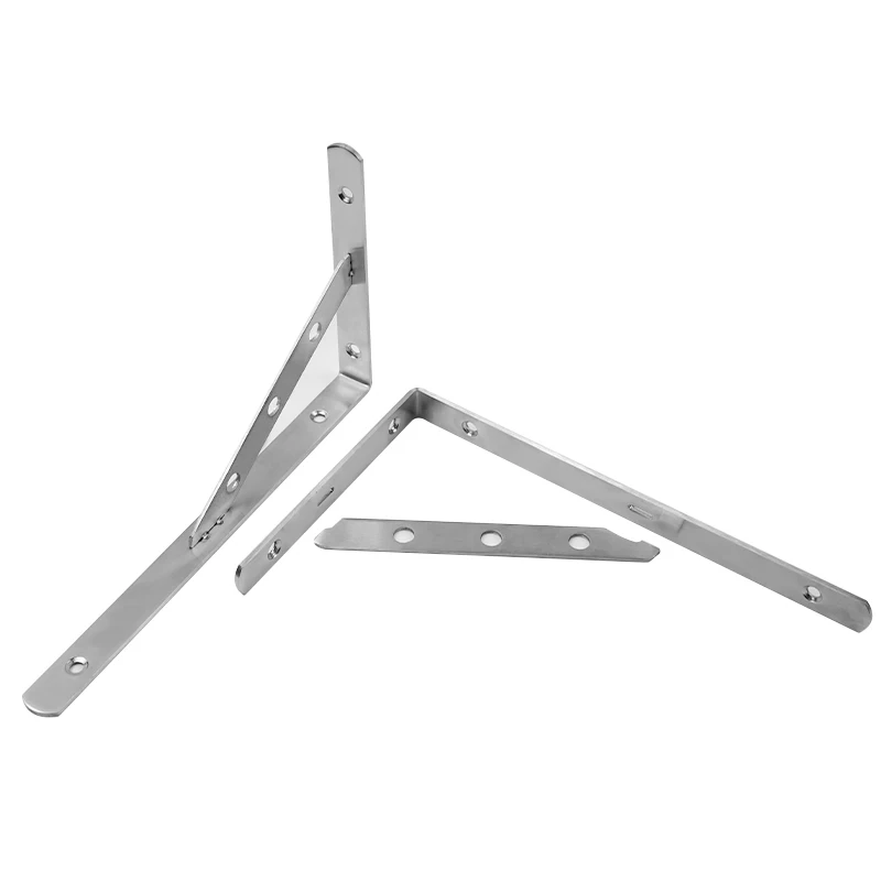 Металлическая разворачивающаяся полка настенное крепление кронштейн для полки стола экономия места DIY из нержавеющей стали