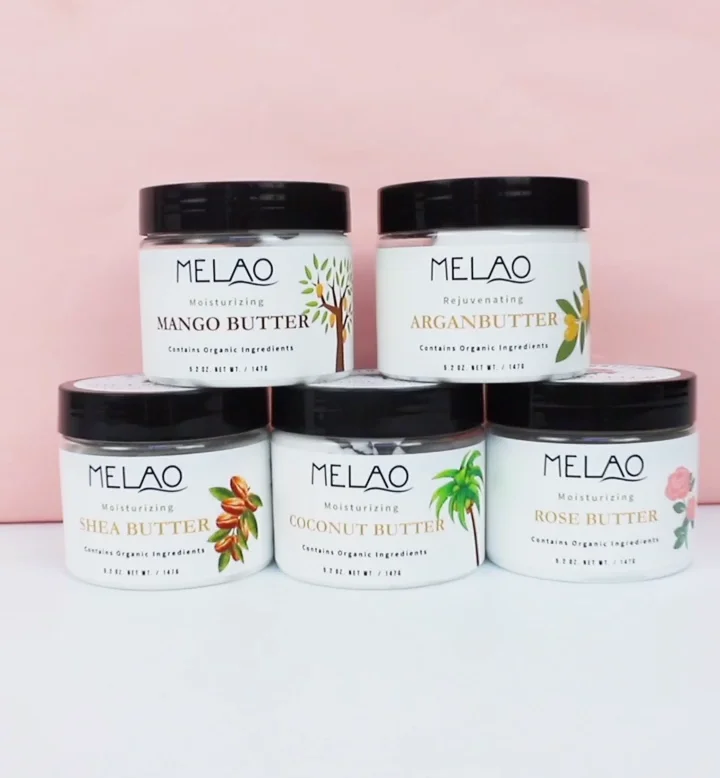 Melao Natural Organic Lightening Skin Whitening Whipped Rose Mango