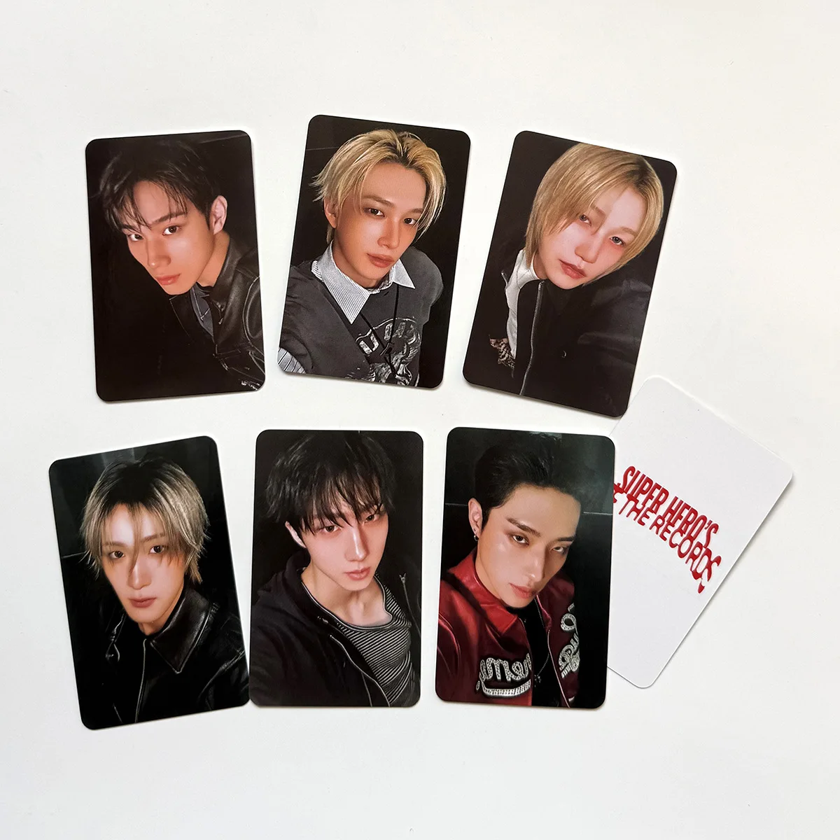 6Pcs/Set KPOP P1Harmony SW K4 Ver Selfie Photocard KEEOHO JONGSEOB