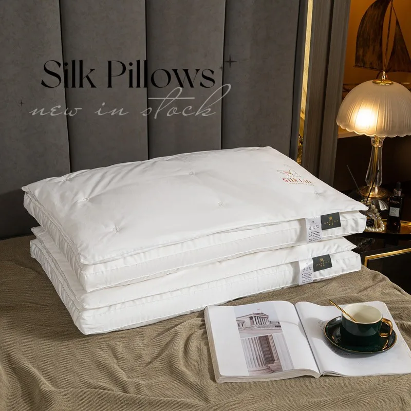 Aimaylai High Quality Mulberry Silk Inner Cotton Pillowcase Custom