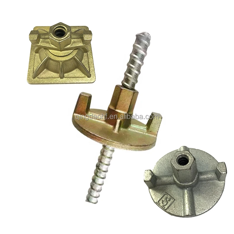 Formwork Accessories 12mm Tie Rod Anchor Wing Nut For Construction