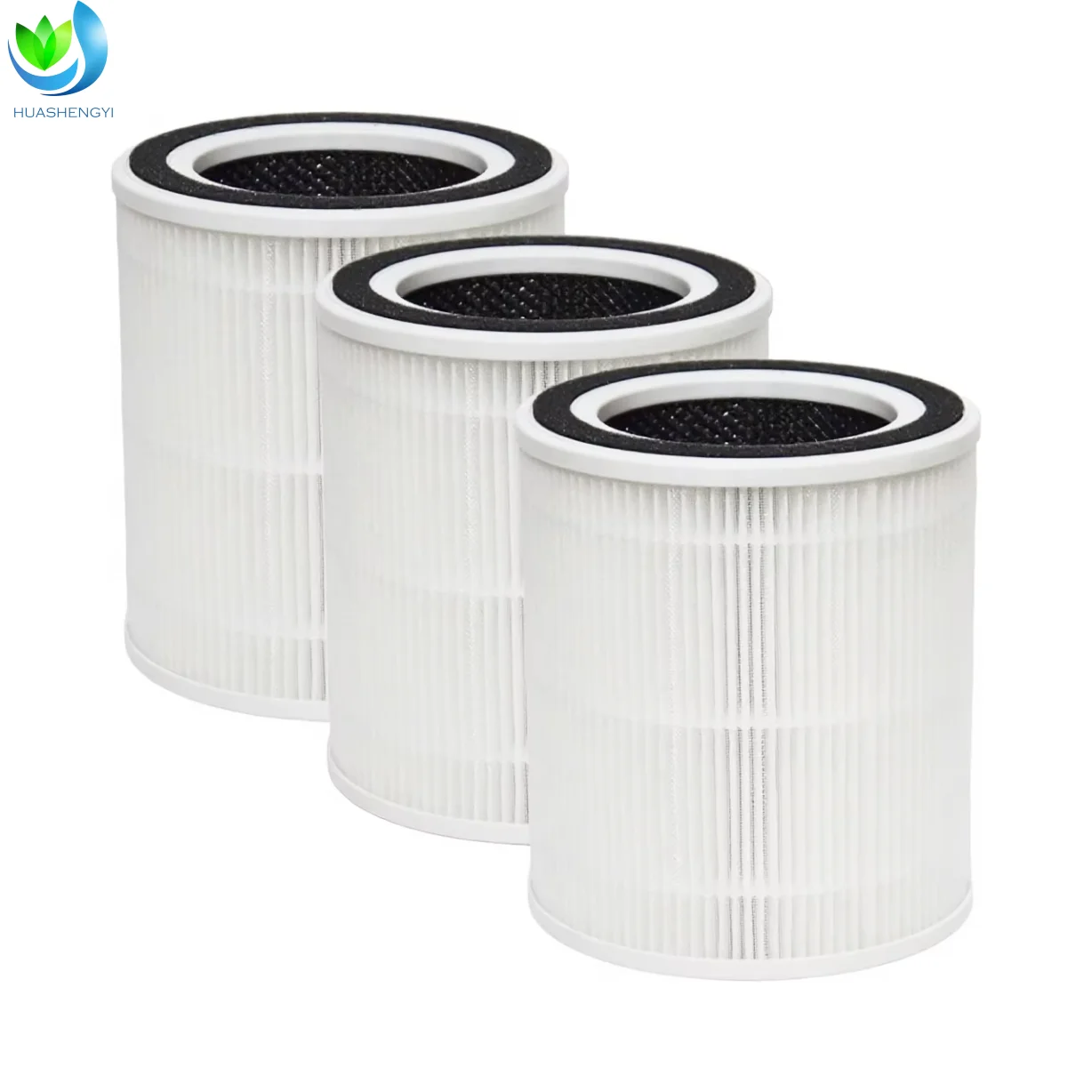 Hepa Air Purifier Filter Replacement Filter for HEARBOBO K03 Air Purifier 3-Pack H13 HEPA Activated Carbon Filter  VOCs Odor