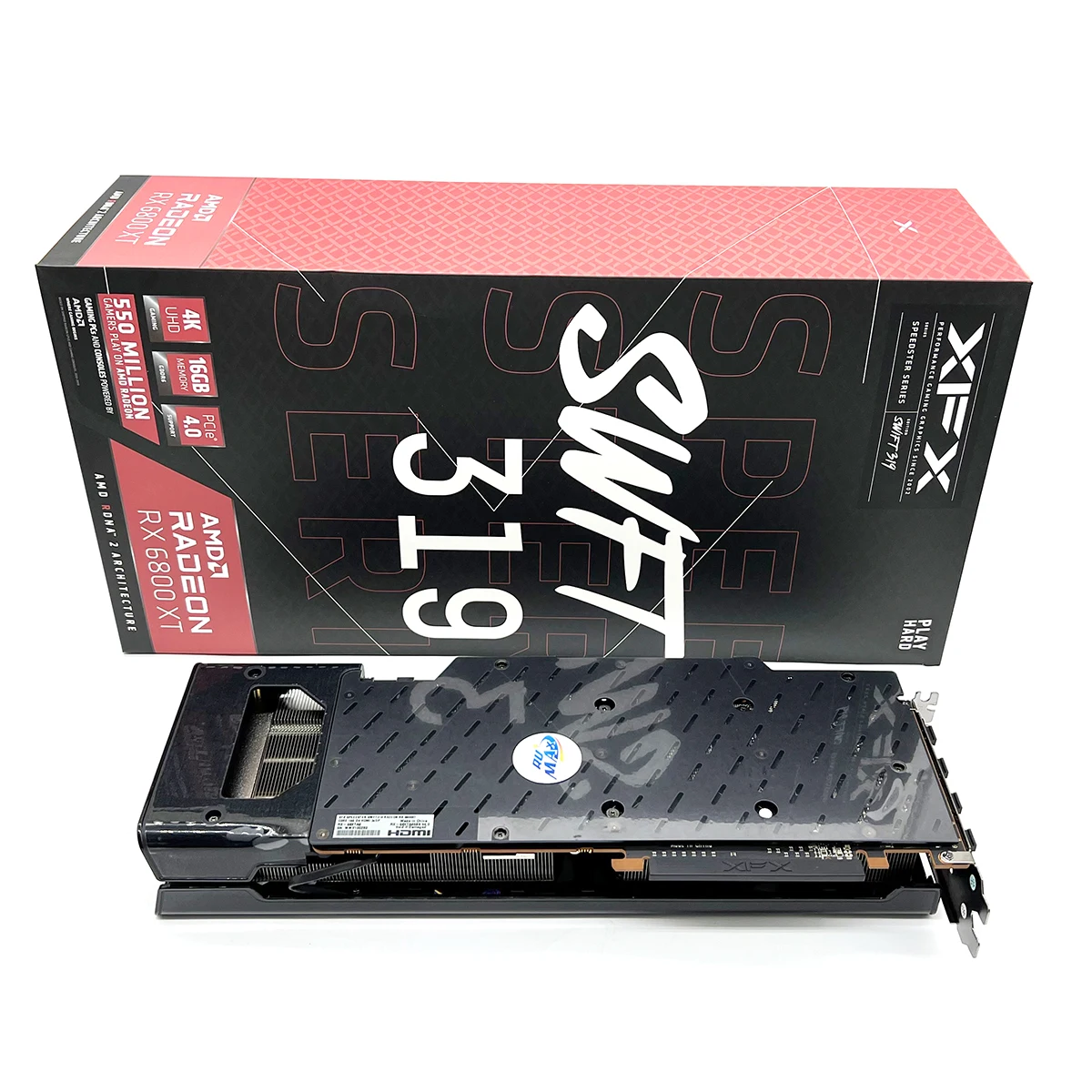 XFX RX 6800 XT 16GB GPU Card for Gaming Desktop Use - Main Image