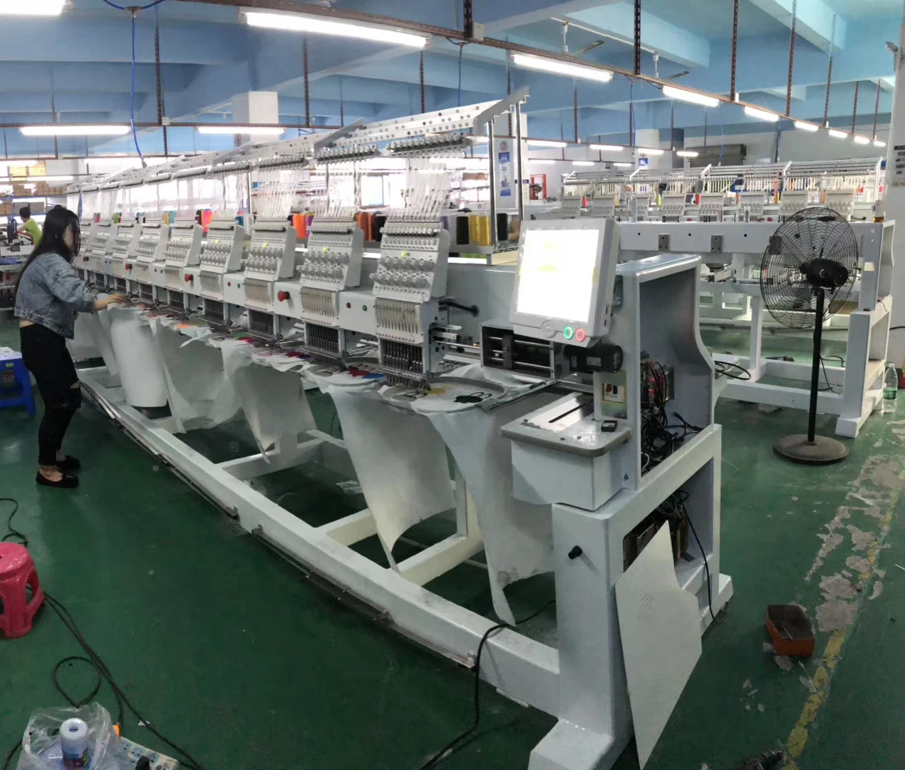 15 Needle 10 24 Head Korea Swf Computerized Embroidery Machine Price in India