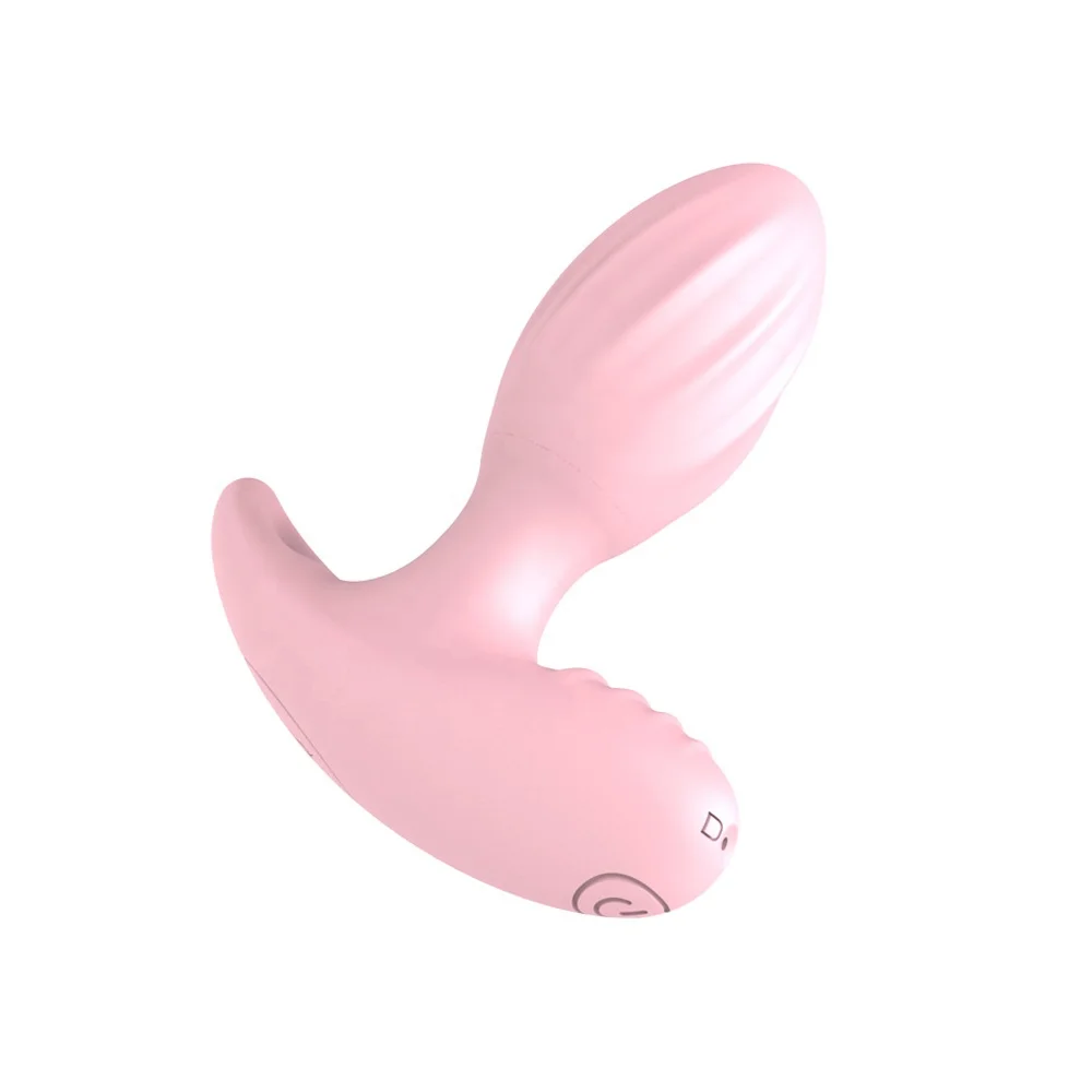 Ribbed Shape Wearable Vibrators for Women Anal Plug with Remote Control