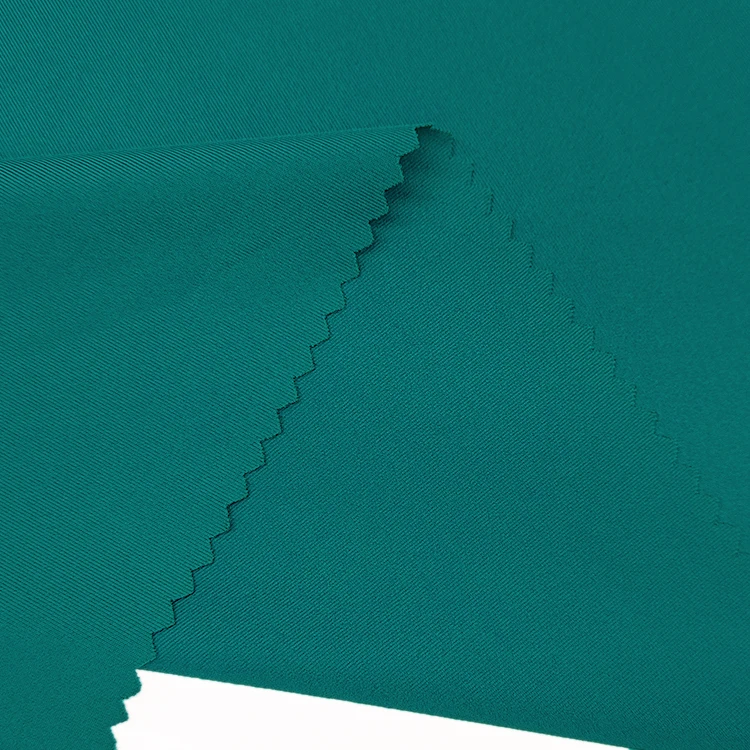 High Stretch Knitted Sportswear Fabric Nylon Material, Solid Nylon Double Knit Fabric for Pants/ factory