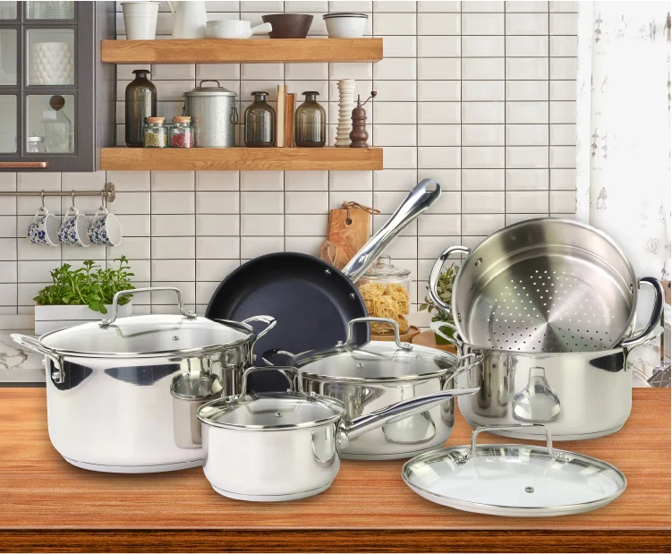 Wholesale Kitchenware Cooking Pot Pan Set Kitchen Cookware Buy