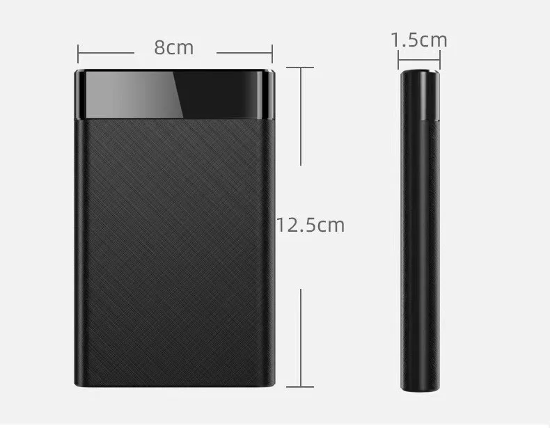 Аксессуар для жесткого диска 2,5 дюймов Sata внешний корпус SSD HDD