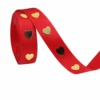Rojo-1,6 cm * 10 yardas