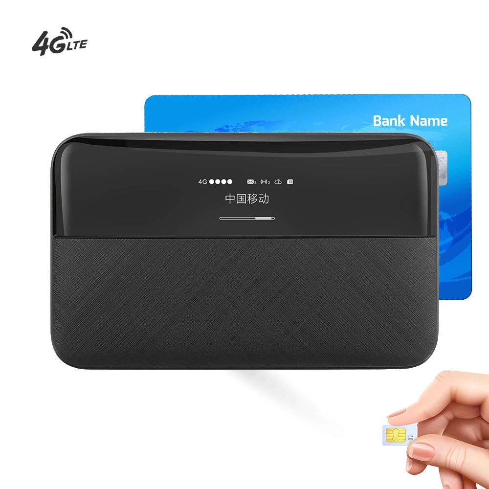 Portable 4G Router, 150Mbps Download Speed, Up to 10 WiFi Devices, Intelligent Security, Built in 2100mAh Lithium Battery, ABS Material, Asia/Africa/E 4G LTE Router 150Mbps WiFi Repeater Signal Amplifier Network Expander  Mobile Hotspot Pocket Wireless Mifi Modem SIM Card Slot - AliExpress