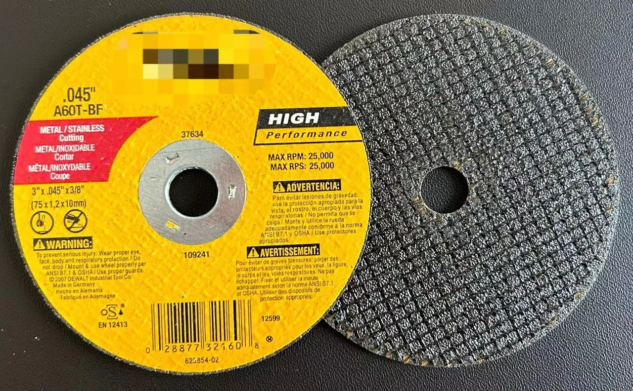 Сверхтонкое режущее колесо для металла и нержавеющей стали, 3 дюйма, 75x1,2x9,5 мм