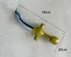 Yellow pirate knife