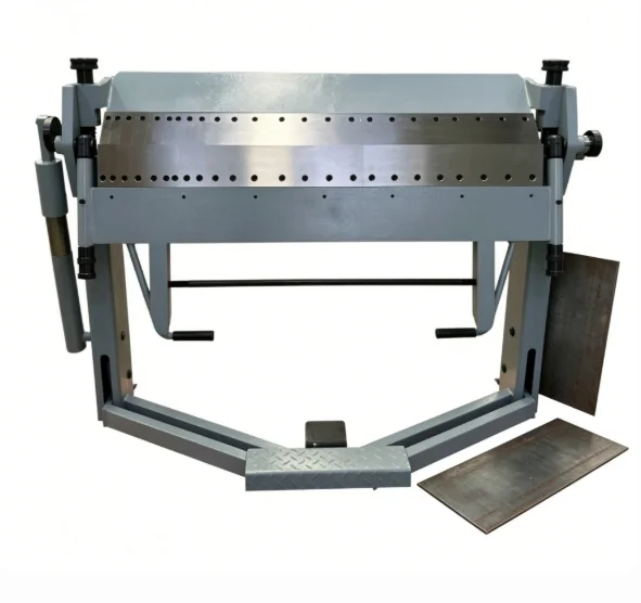 TEBAK the Lowest Price: PBB1270/2A Manual Metal Bending Machine, Segmented Blade Type Folding Brake, Sheet Metal Specialized