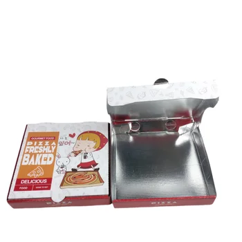 Hot off the shelf Good quality, customizable pizza boxes of all sizes Wavy cardboard pizza boxes