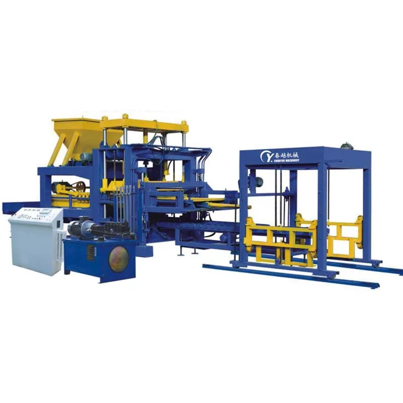 Automatic QT10-15 Concrete Hollow Block Making Machine Competitive Price Brick Making Machinery