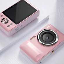 New Arrival Portable Mini Digital Camera with 4800 Megapixels 2.8 Inch IPS Screen 4K DSLR Recording Function Featuring CMOS
