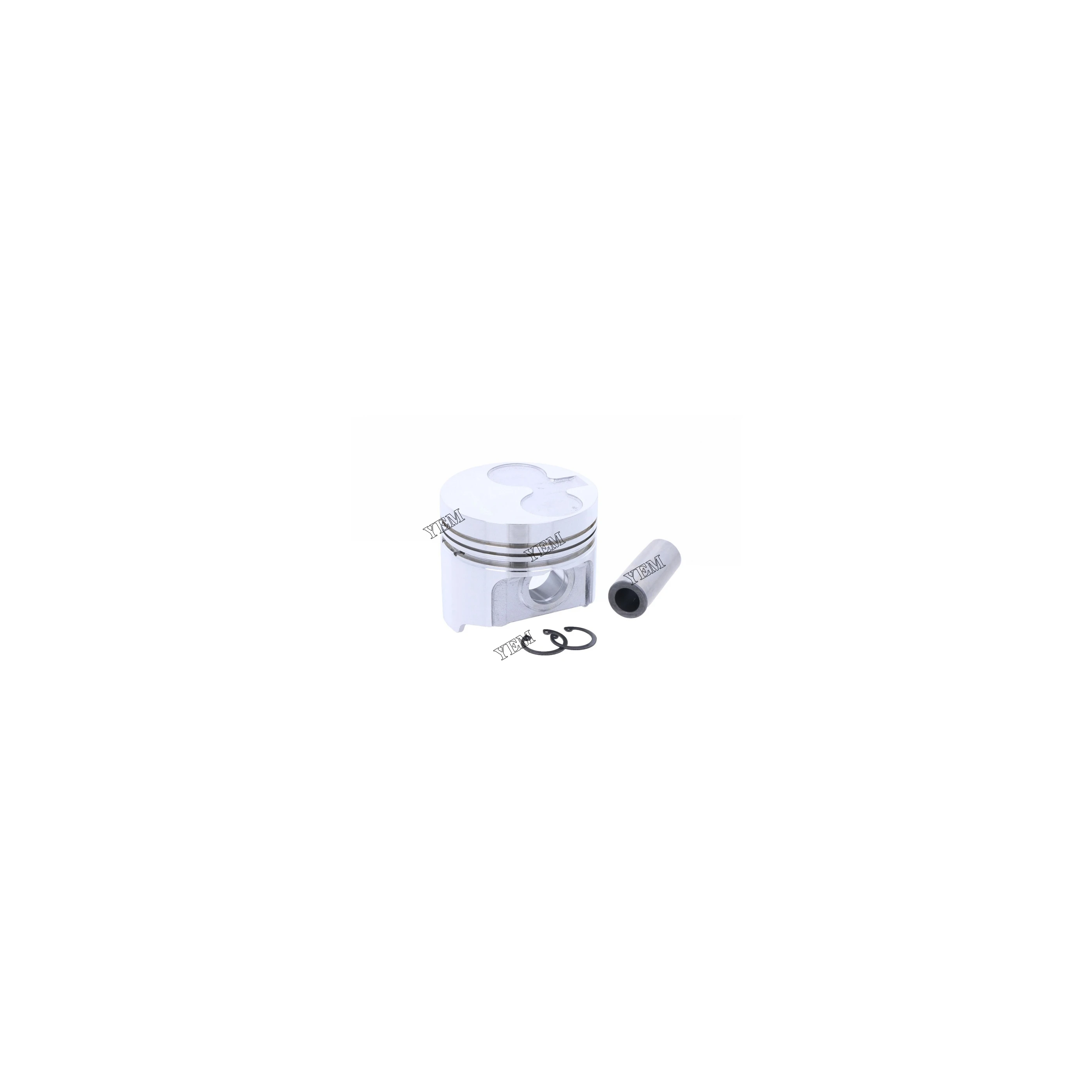 Piston With Rings 0.50 for Perkins Shibaura 115017620B 402D 403 404C-22T 77MM Aftermarket Engine Parts