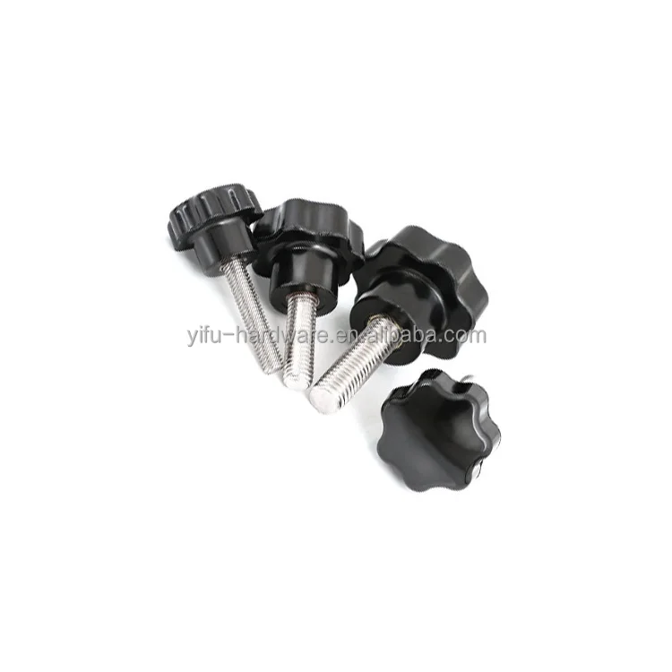 PLLJIAXUAMCLNAA Thumb Screws Bolts Star Head Bakelite PLLJIAXUAMCLNAA Thumb Screws Bolts Star Head Bakelite