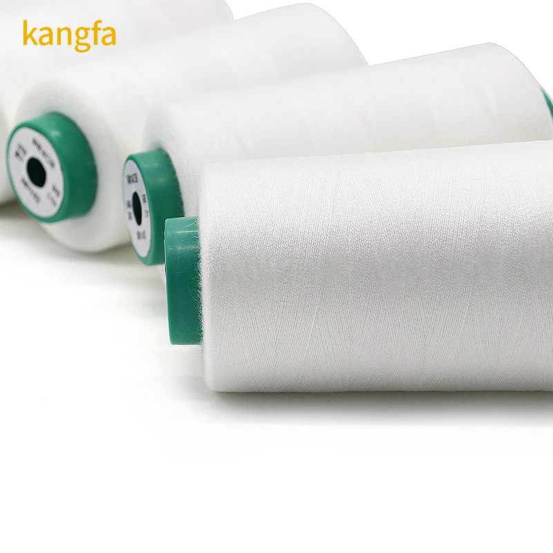 High Quality Raw White 20-90 Degree 20/2 40/2 50/2 60/2 100% PVA Water Soluble Embroidery Sewing Yarn