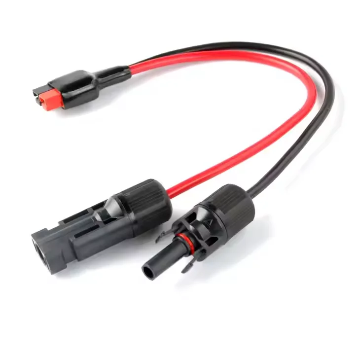 For 30A Single Head Electric Forklift Battery Power Cord Male/Female Copper Contact Material for PCB Application