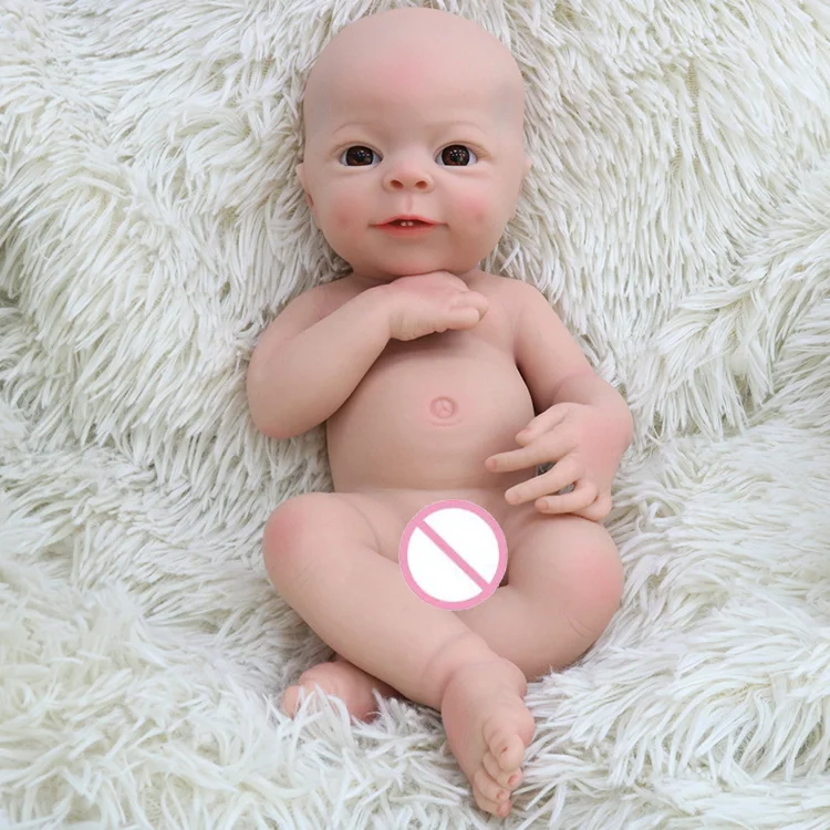 Poupée renaissance renaître poupée bébé fait à la main silicone
