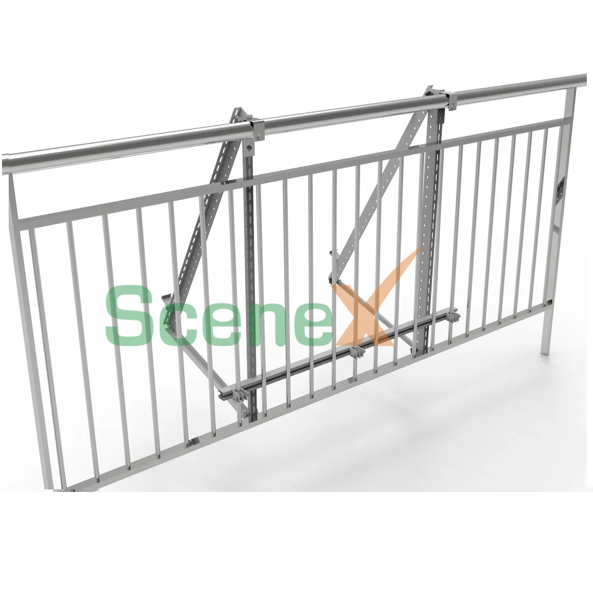 Adjustable Angle Solar Module Mount For Balcony Grounds,Flat Roof