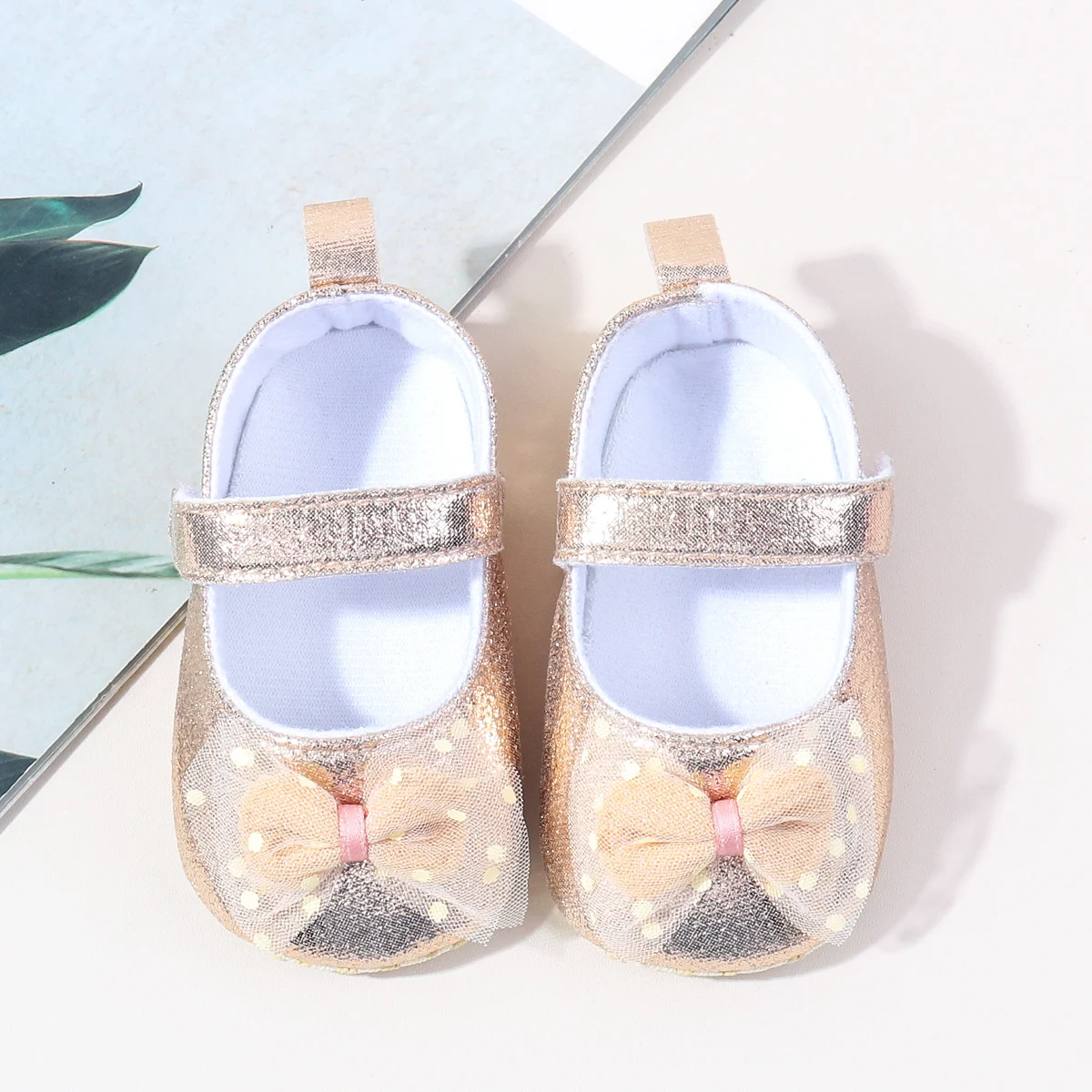 Hot Selling Bling Design Soft Sole Cheap Baby Girl Shoes Newborn Infant Shoes for Girls details