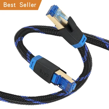 Top Quality Support 40G Bandwidth Cat8 Network Cable With Bandwidth Up To 2000Mhz