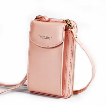 Women's Cell Phone Purse Cross-body Shoulder Bag Women Wallets Smartphone PU Leather Shoulder Light Handbags Pouch Purse Wallet