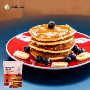 On-The-Go Low Fat 10 Minute Pancake Mix Meal Replacement Flour in Bag Convenient for Busy Days