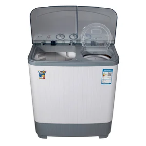 Portable Twin Tub Washing Machine in Ningbo Top Loading Washing Machine Semi Automatic