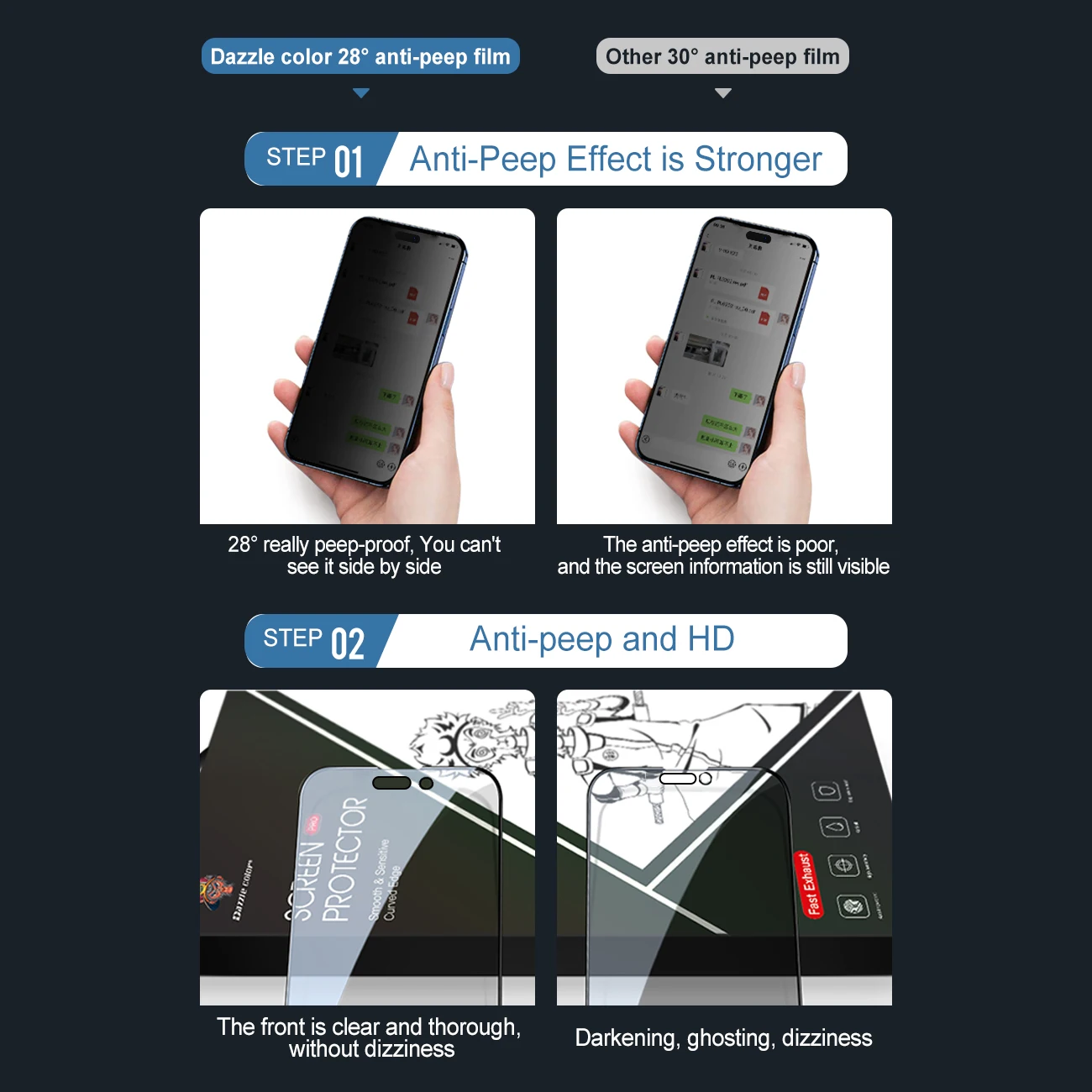 Unbreakable Phone Protector Full Cover Soft Ceramic Film Screen Protector for Iphone and samsung