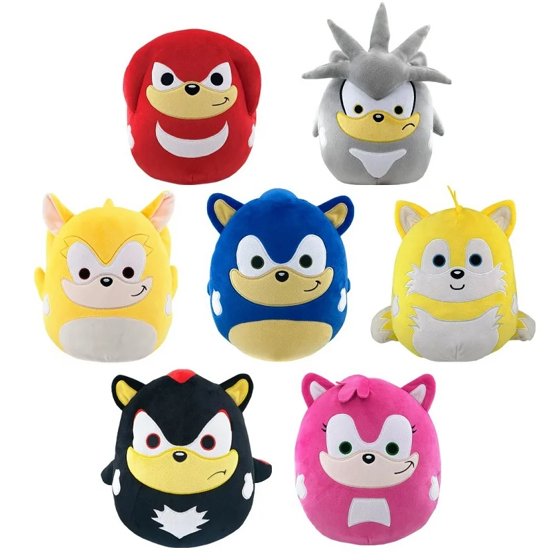 Roxgoct Wholesale 50 Styles Of Hedgehog Sonics Plush Toys Cartoon Games ...