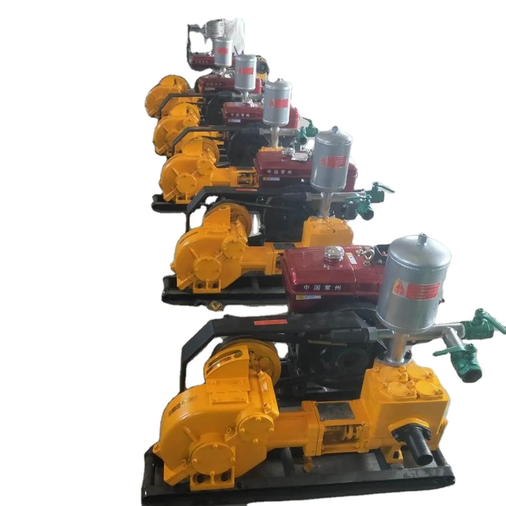 Односторонний поршневой грязевой насос BW160 для дизельного двигателя, горизонтальный цилиндр двойного действия 2022