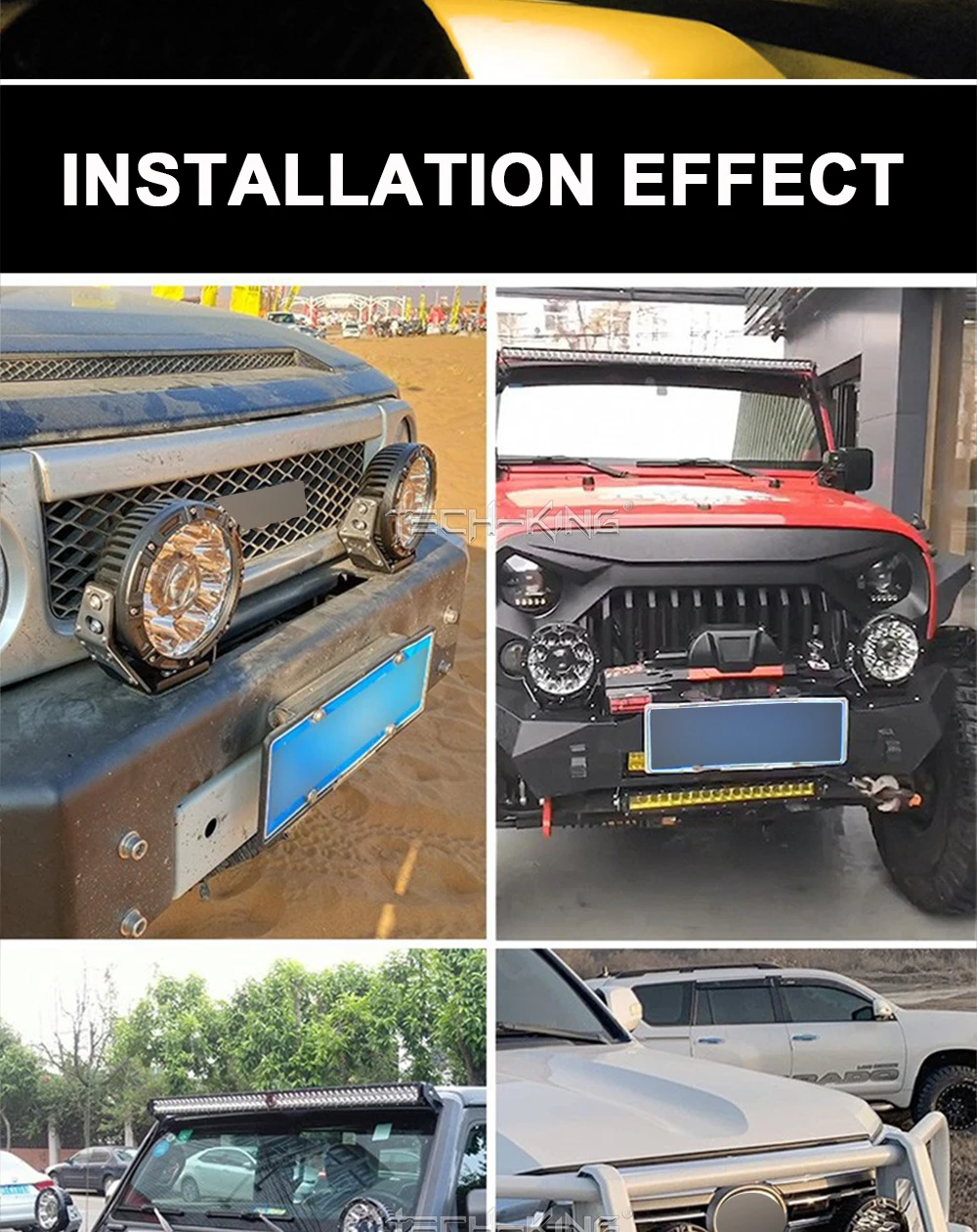 Wholesale high power 12V-36V 140W Led Driving Spotlight 4WD truck Off-road 9 inch auto Led laser lens spotlight working light