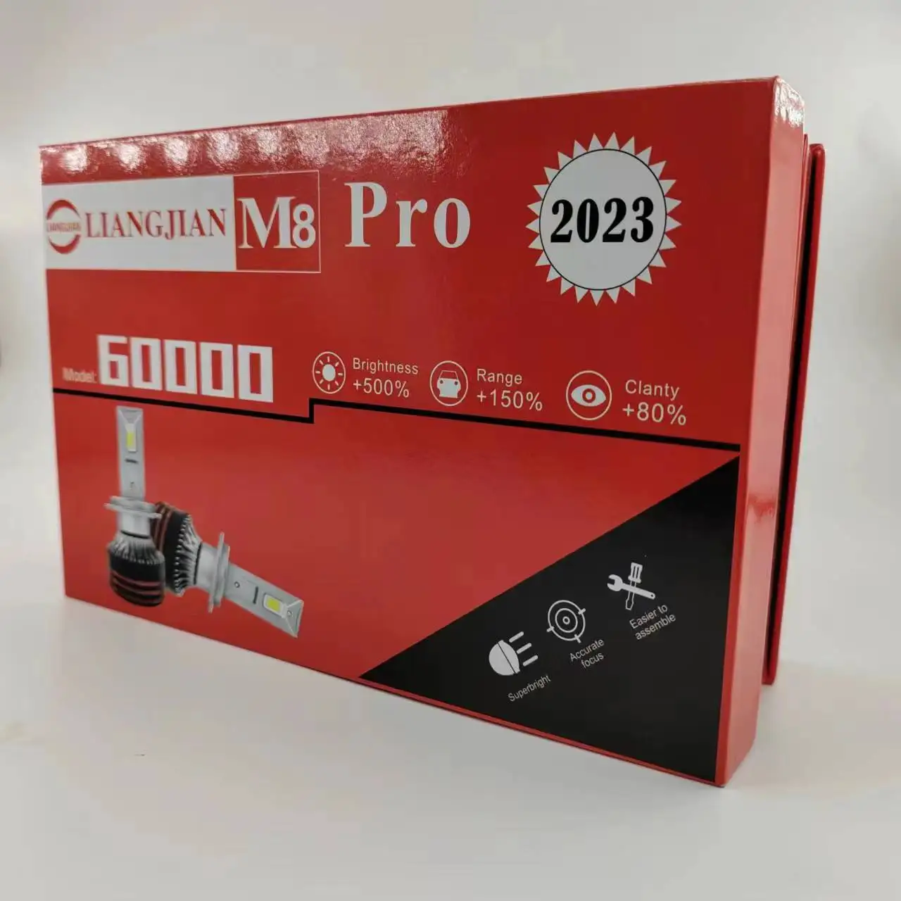 High Quality 3570 Csp 6000k 38000lm Car Lights 130w H1 H4 H7 H11 M8pro ...