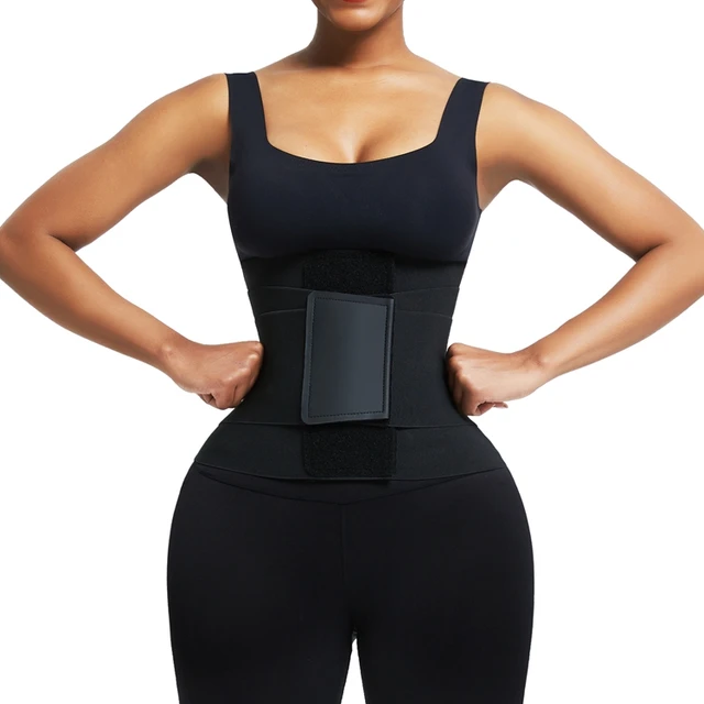 New elastic double waist shapewear for women's slim fit and abdominal control latex slim fit waist training tight fitting corset