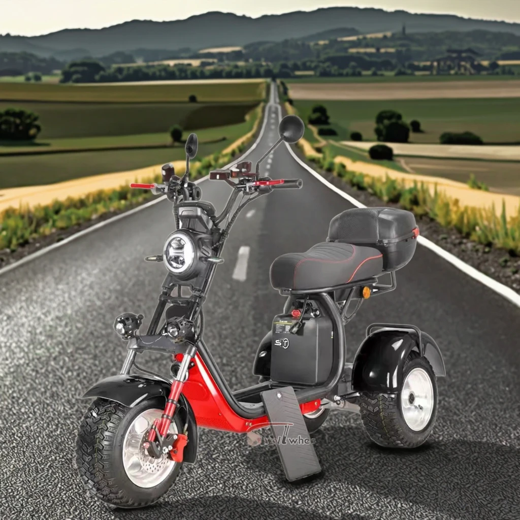 Citycoco CP-7 Trike - High Speed 3 Wheel Electric Scooter
