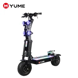 YUME X7 EU warehouse Stock 13inch 8000w best electric scooter 2 big wheel dual motor adult mobility scooter electric